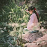 面饼仙儿《明治汉服》主题写真：22张全套美图