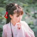 面饼仙儿《明治汉服》主题写真：22张全套美图