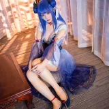 星之迟迟《《琉璃之宴》 伊吹》主题写真：25张全套美图