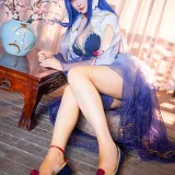 星之迟迟《《琉璃之宴》 伊吹》主题写真：25张全套美图