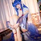 星之迟迟《《琉璃之宴》 伊吹》主题写真：25张全套美图