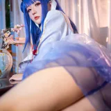 星之迟迟《《琉璃之宴》 伊吹》主题写真：25张全套美图