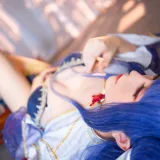 星之迟迟《《琉璃之宴》 伊吹》主题写真：25张全套美图
