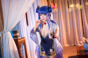 星之迟迟《《琉璃之宴》 伊吹》主题写真：25张全套美图
