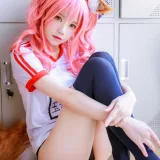 桜桃喵《玉藻前体操服》主题写真：31张全套美图