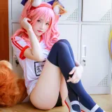 桜桃喵《玉藻前体操服》主题写真：31张全套美图