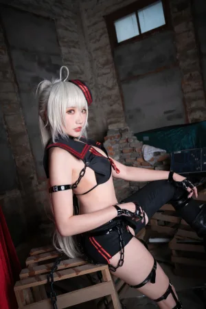 瓜希酱&Momoko葵葵《FATE 黑白贞德》主题写真：60张全套美图