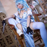 星之迟迟《《秘密花园》 PA15翠雀媚》主题写真：14张全套美图