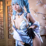 星之迟迟《《秘密花园》 PA15翠雀媚》主题写真：14张全套美图