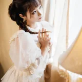 蠢沫沫《古着》主题写真：28张全套美图
