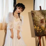 蠢沫沫《古着》主题写真：28张全套美图