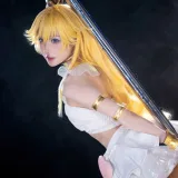 阿包也是兔娘《吊带袜天使（&苏苏苏Sofia）》主题写真：33张全套美图
