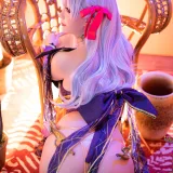 星之迟迟《《秘密花园》 伽摩》主题写真：19张全套美图