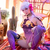 星之迟迟《《秘密花园》 伽摩》主题写真：19张全套美图