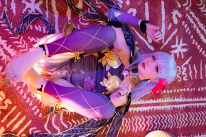 星之迟迟《《秘密花园》 伽摩》主题写真：19张全套美图