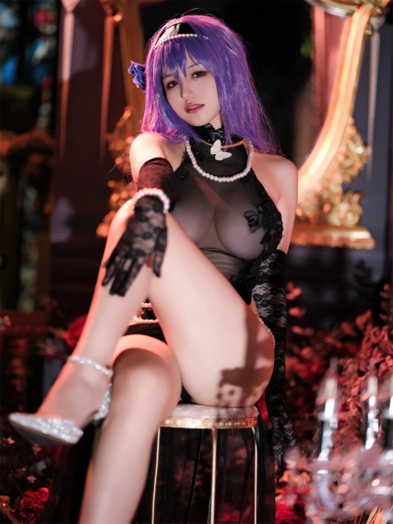 小仓千代《暗蔷》主题写真：20张全套美图