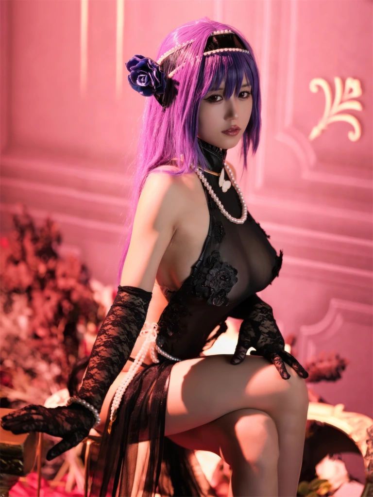 小仓千代《暗蔷》主题写真：20张全套美图