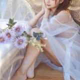 蠢沫沫《轻纱》主题写真：31张全套美图
