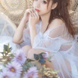 蠢沫沫《轻纱》主题写真：31张全套美图