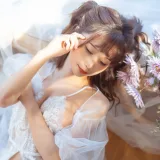 蠢沫沫《轻纱》主题写真：31张全套美图