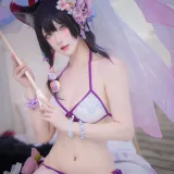 阿包也是兔娘《若藻水着》主题写真：32张全套美图