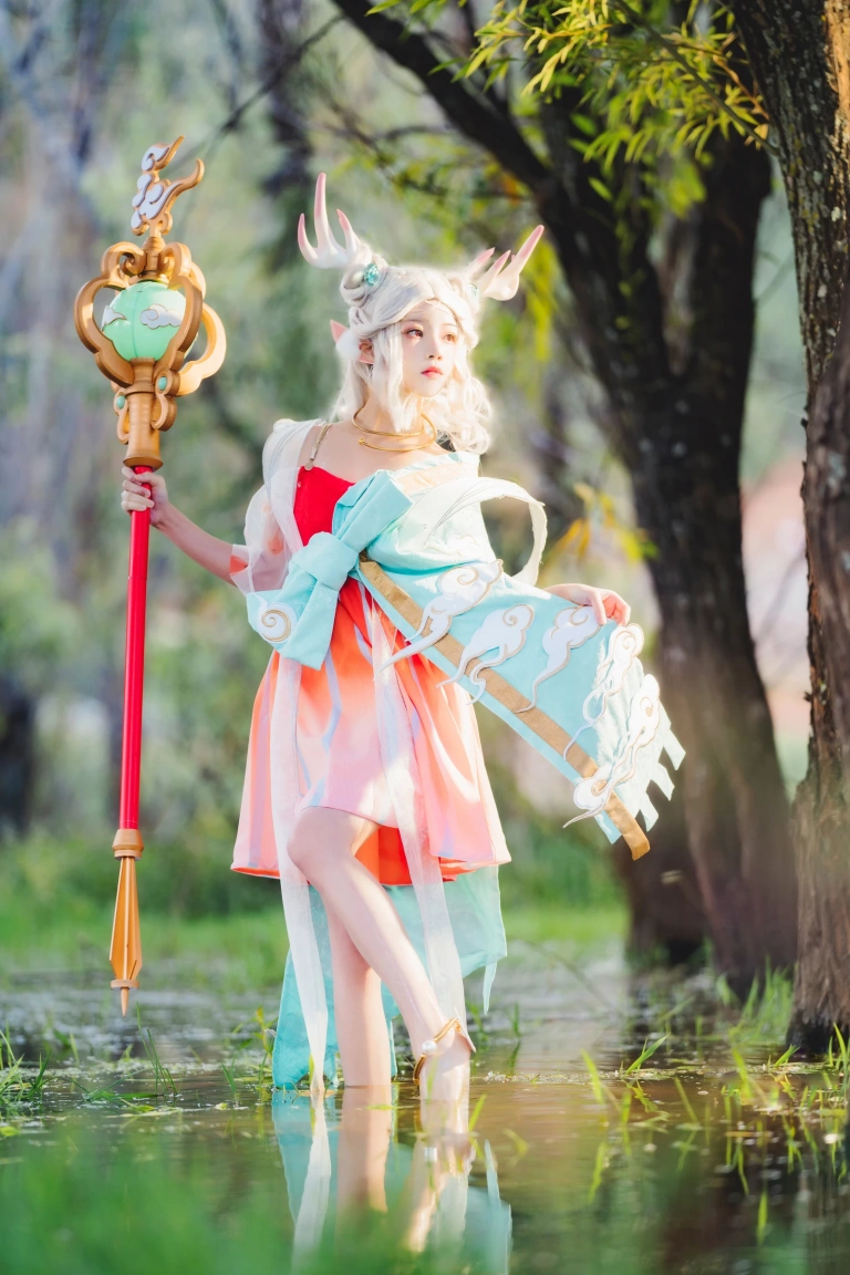 桜桃喵《瑶》主题写真：37张全套美图