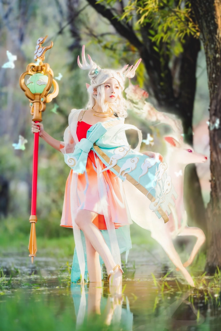 桜桃喵《瑶》主题写真：37张全套美图