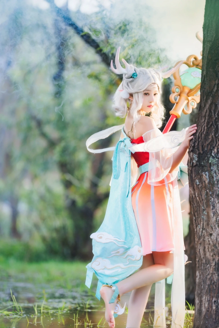 桜桃喵《瑶》主题写真：37张全套美图