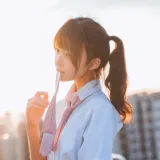 桜桃喵《橘子汽水》主题写真：15张全套美图