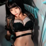蠢沫沫《胶衣护士 黑》主题写真：40张全套美图