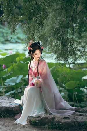 雯仔不讲道理《祝您中秋快乐owo》主题写真：20张全套美图