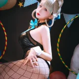 日奈娇(椎名莜)《2024.1月月刊 琳妮特兔女郎》主题写真：29张全套美图