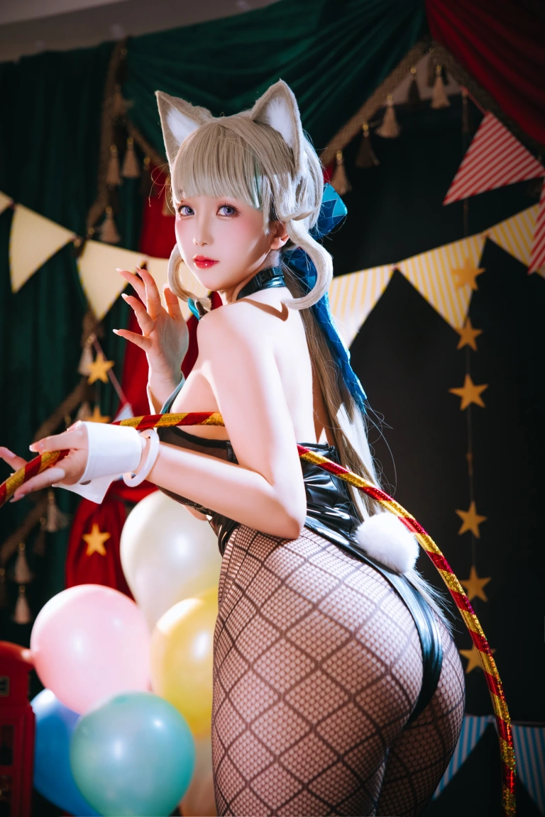 日奈娇(椎名莜)《2024.1月月刊 琳妮特兔女郎》主题写真：29张全套美图