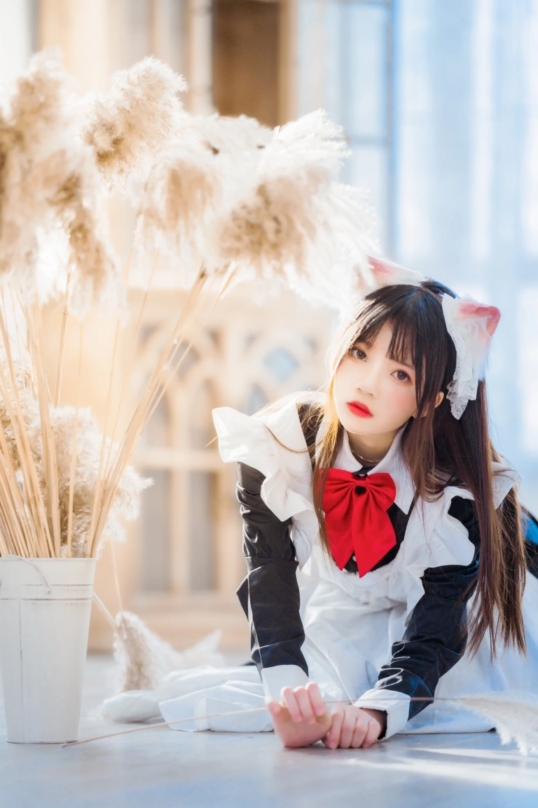 桜桃喵《长裙妹抖（日）》主题写真：97张全套美图