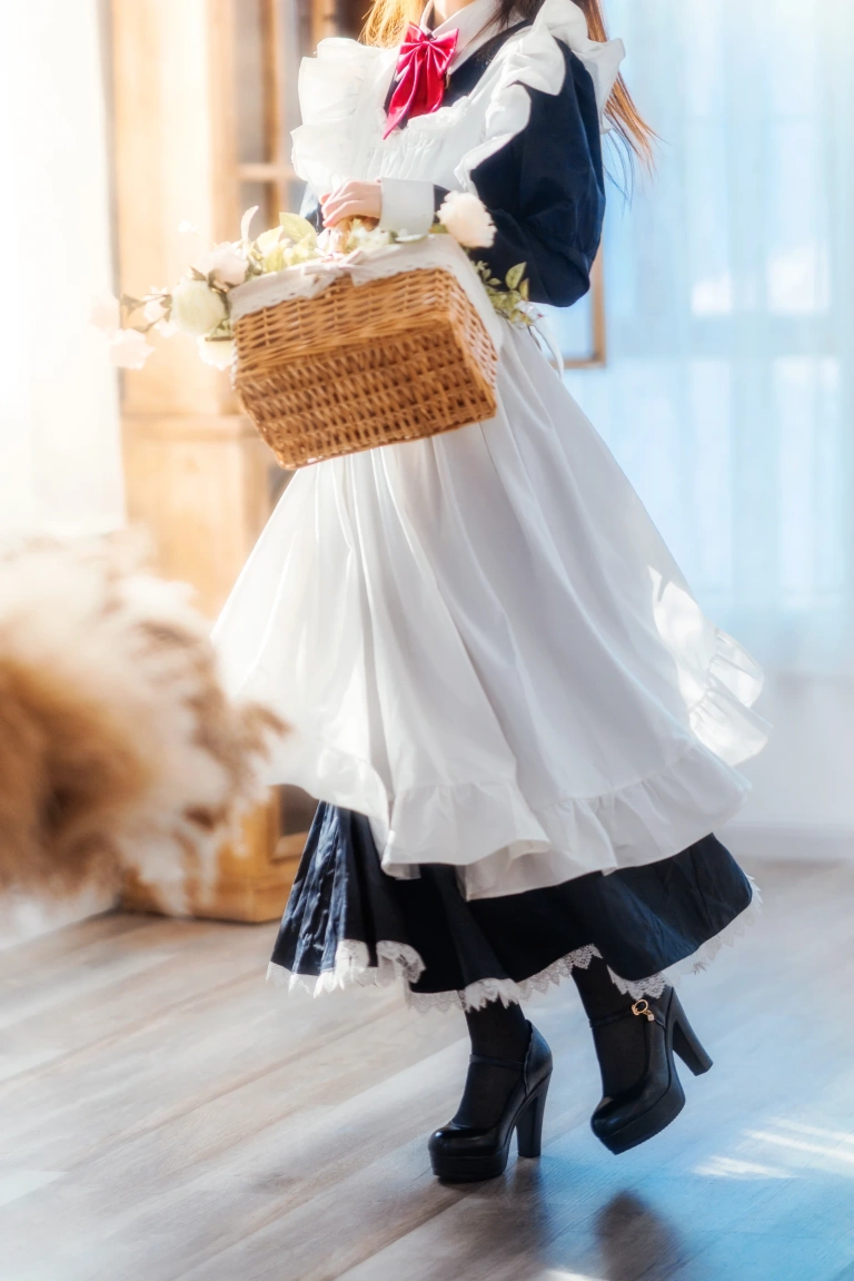 桜桃喵《长裙妹抖（日）》主题写真：97张全套美图
