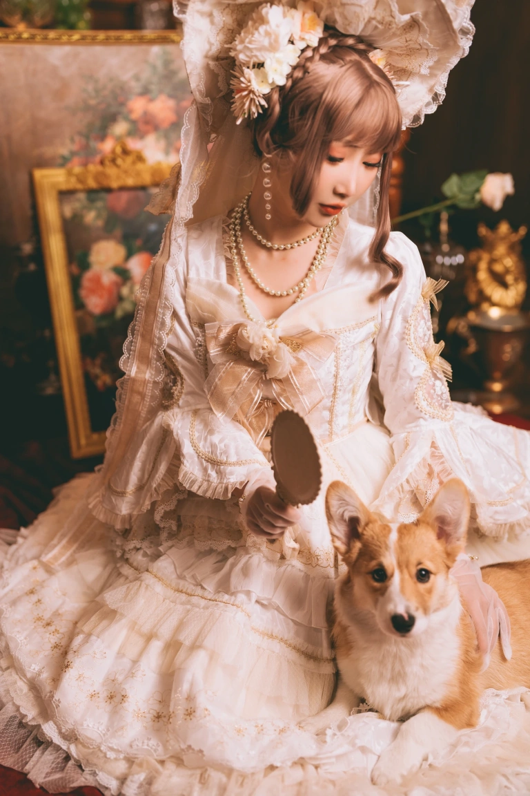 面饼仙儿《西苔岛ELPRESS L》主题写真：16张全套美图