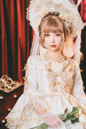 面饼仙儿《西苔岛ELPRESS L》主题写真：16张全套美图