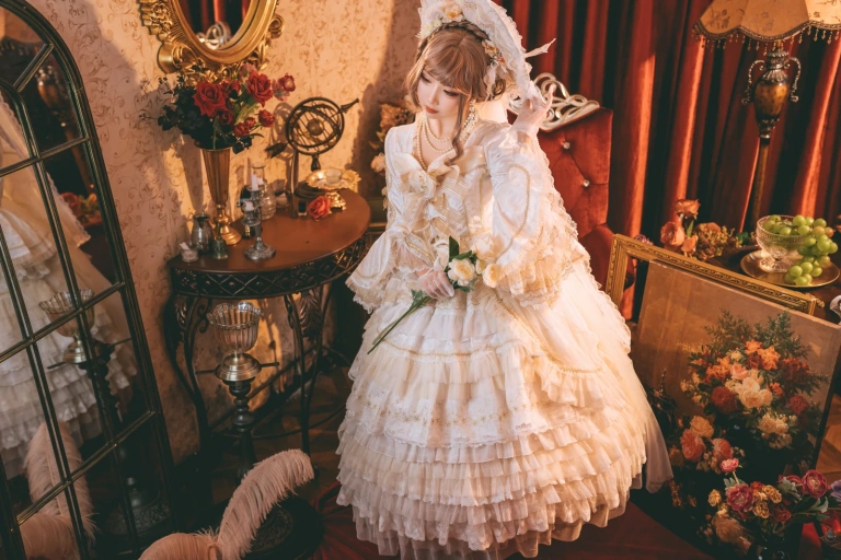 面饼仙儿《西苔岛ELPRESS L》主题写真：16张全套美图