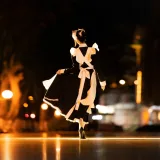 桜桃喵《长裙妹抖（夜）》主题写真：19张全套美图