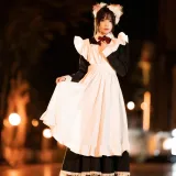桜桃喵《长裙妹抖（夜）》主题写真：19张全套美图