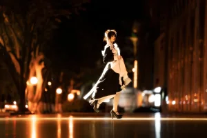 桜桃喵《长裙妹抖（夜）》主题写真：19张全套美图