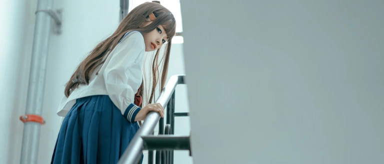 蠢沫沫《叫兽的恶作剧Ⅱ》主题写真：137张全套美图