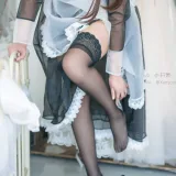 轩萧学姐《NO.10 – 透明女仆》主题写真：28张全套美图