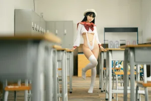 桜井宁宁《JK学妹》主题写真：88张全套美图