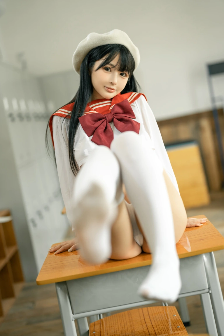 桜井宁宁《JK学妹》主题写真：88张全套美图