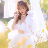 过期米线线喵《夏日限定 晒衣服》主题写真：41张全套美图