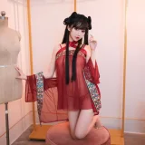 面饼仙儿《情趣古风》主题写真：14张全套美图