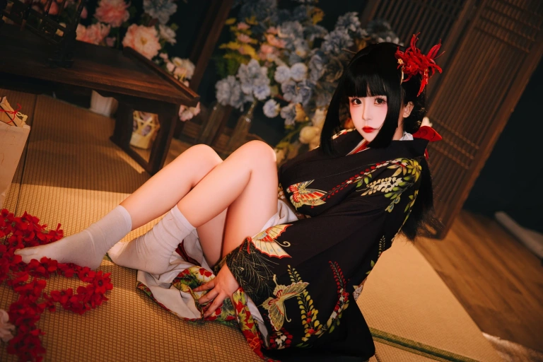 日奈娇(椎名莜)《2024.1月月刊 花魁狐妖》主题写真：144张全套美图，含2个视频