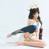 桜桃喵《弓凛》主题写真：44张全套美图