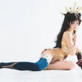 桜桃喵《弓凛》主题写真：44张全套美图